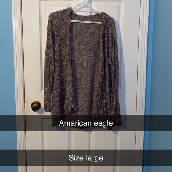 Large cardigan, purchases from American Eagle - Picture 1 of 1